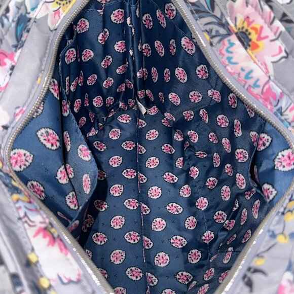 Vera Bradley Small Vera Tote in Performance Twill Parisian Bouquet NWT - Picture 7 of 11